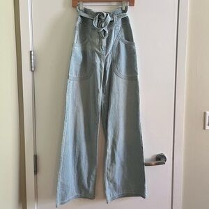 COPY - Ulla Johnson High waisted paperbag denim